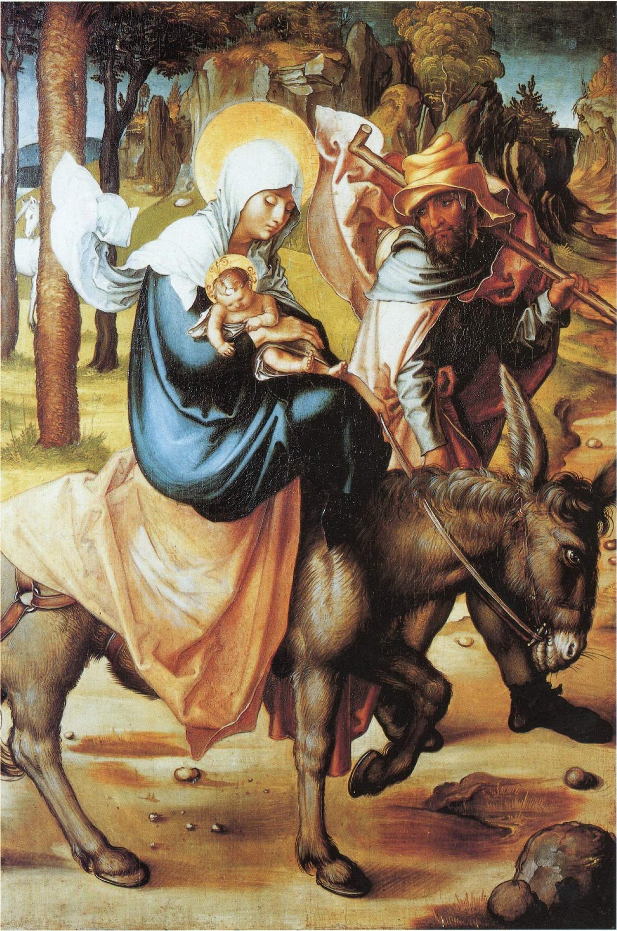 Flugten til Egypten - Albrecht Dürer
