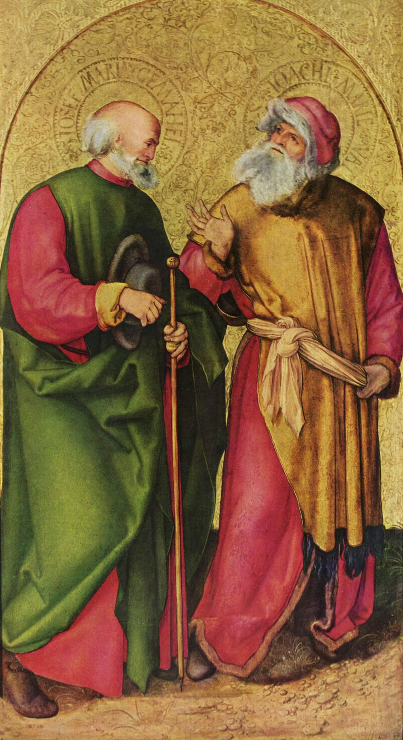 Jabach-alter: Sankt Joseph og Joachim - Albrecht Dürer