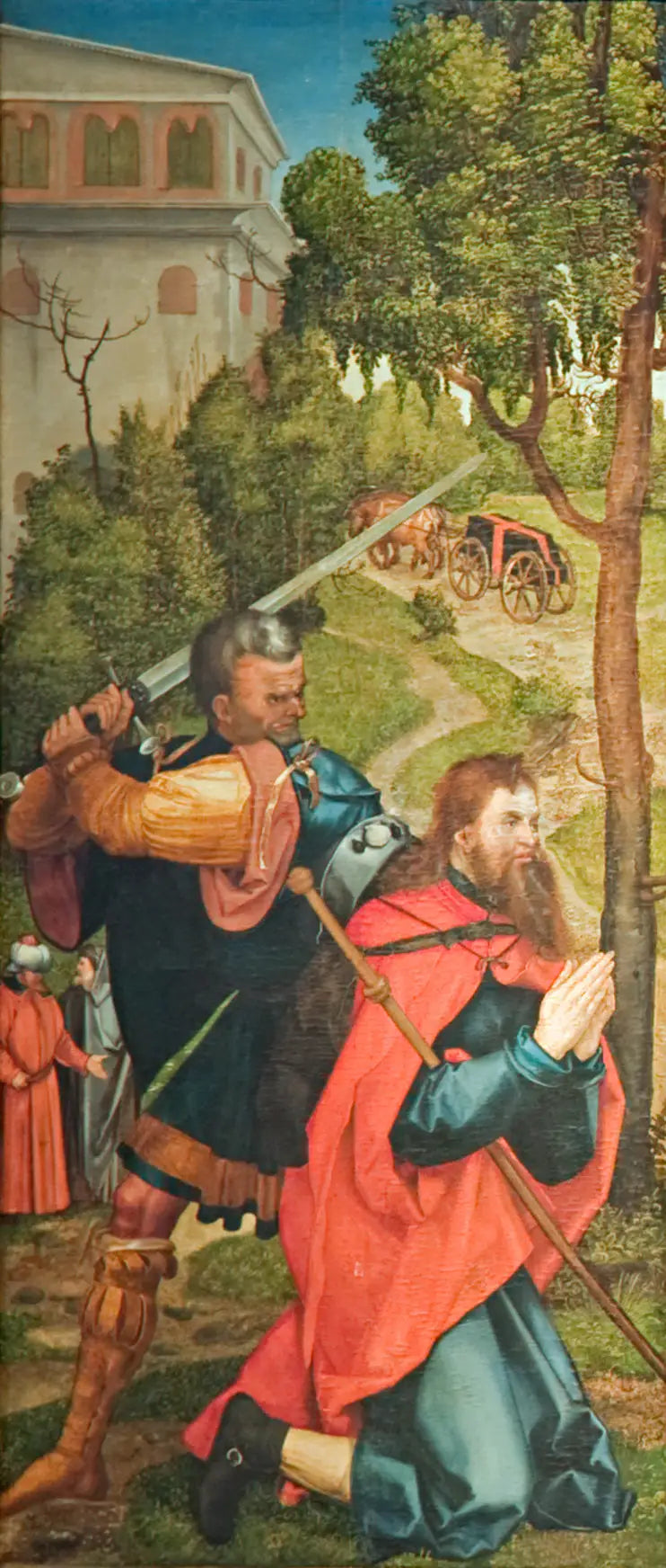 Heller-alter, første indre vinge, Martyrdom af Sankt Jakob den Store - Albrecht Dürer
