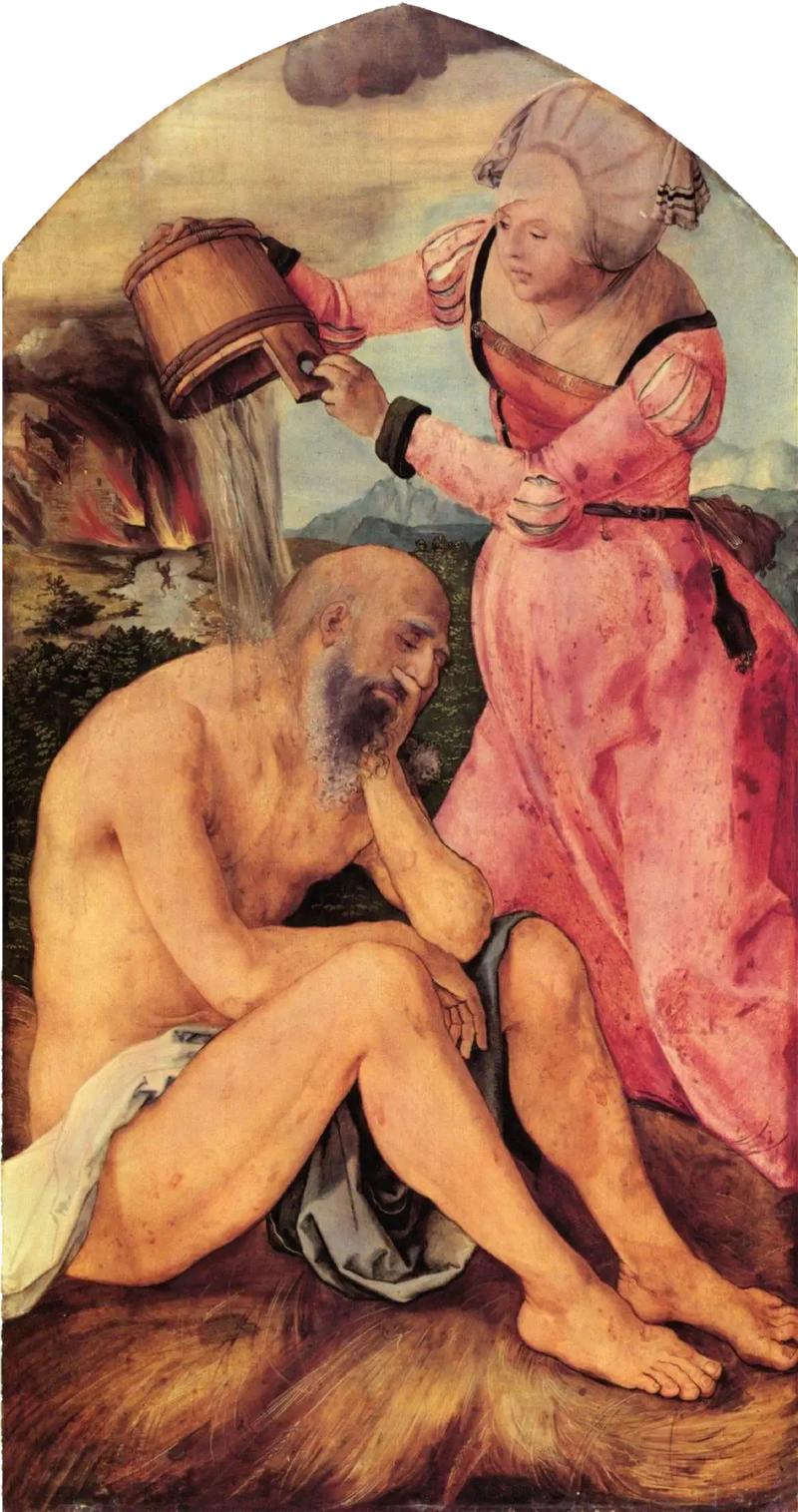 Jabach-alter: Arbejde med gødning - Albrecht Dürer