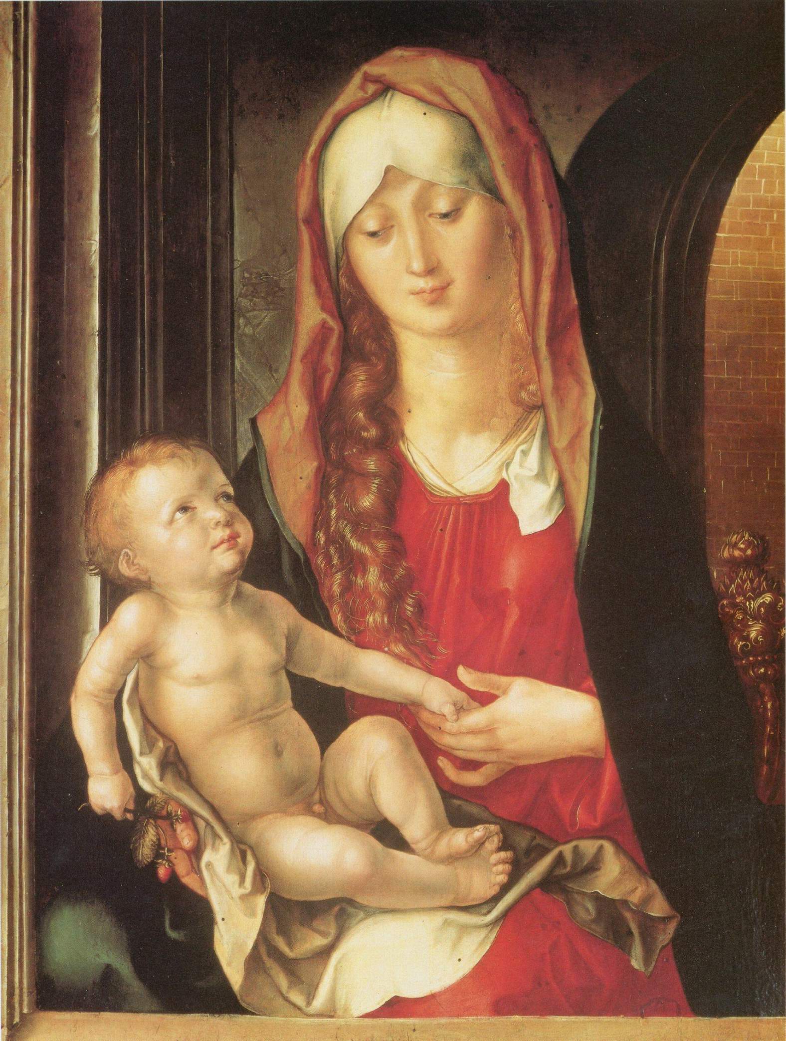 Jomfru med barn - Albrecht Dürer