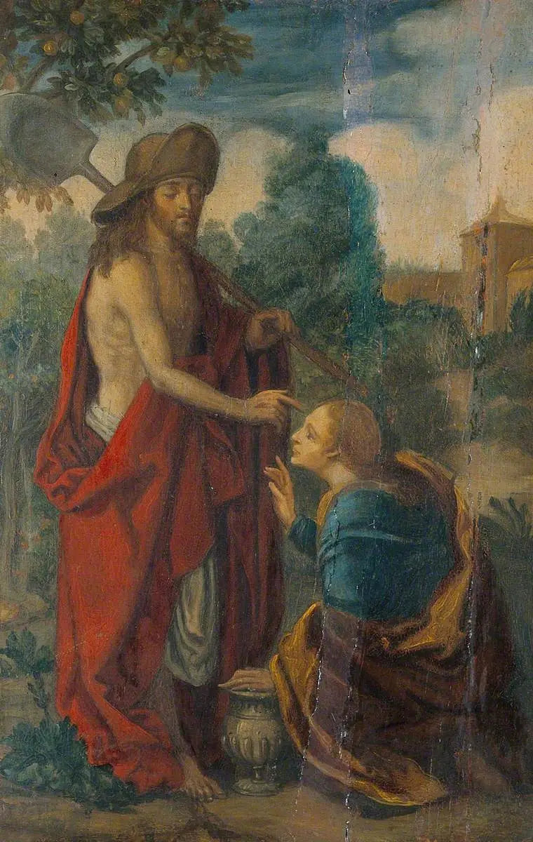 Le Christ et Marie-Madeleine (Noli me Tangere) - Albrecht Dürer - Alpha Reproduction
