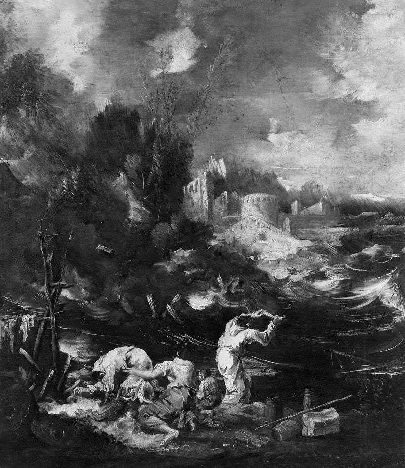Naufrage - Alessandro Magnasco