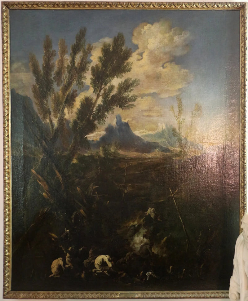 Paysage avec Fatres - Alessandro Magnasco