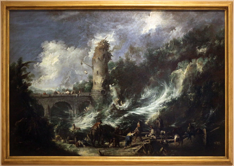 Tempête en mer - Alessandro Magnasco