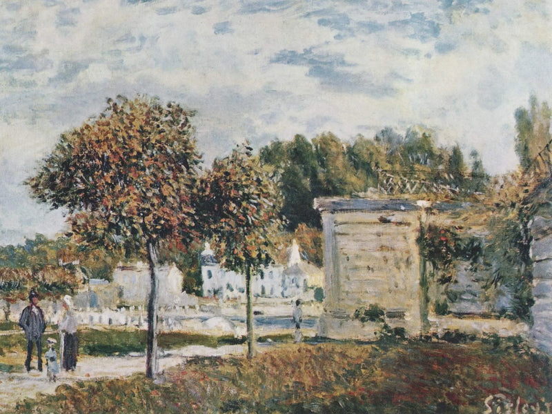 Marly Bassin - Alfred Sisley