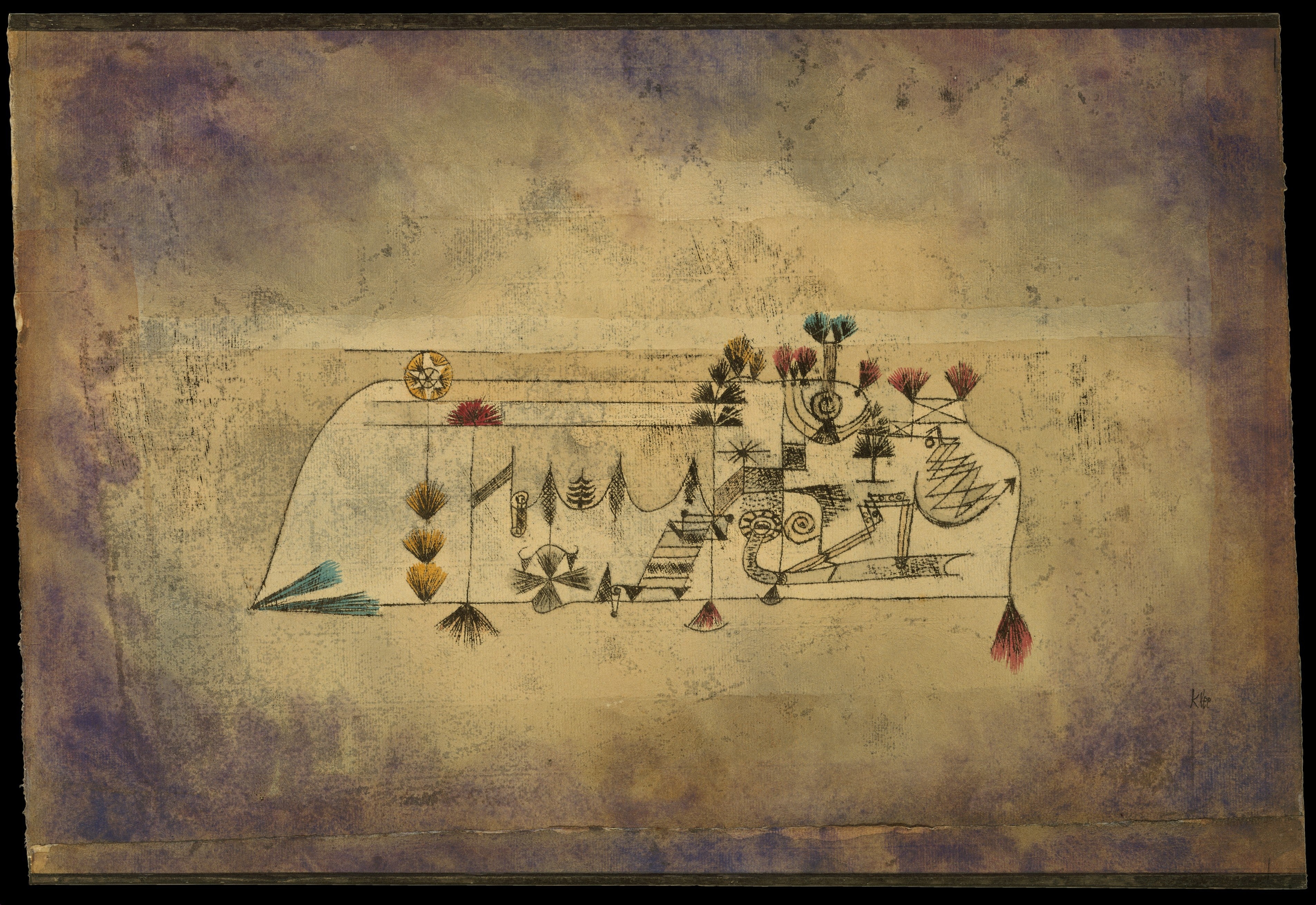 Maleri af Alle Sjæle - Paul Klee