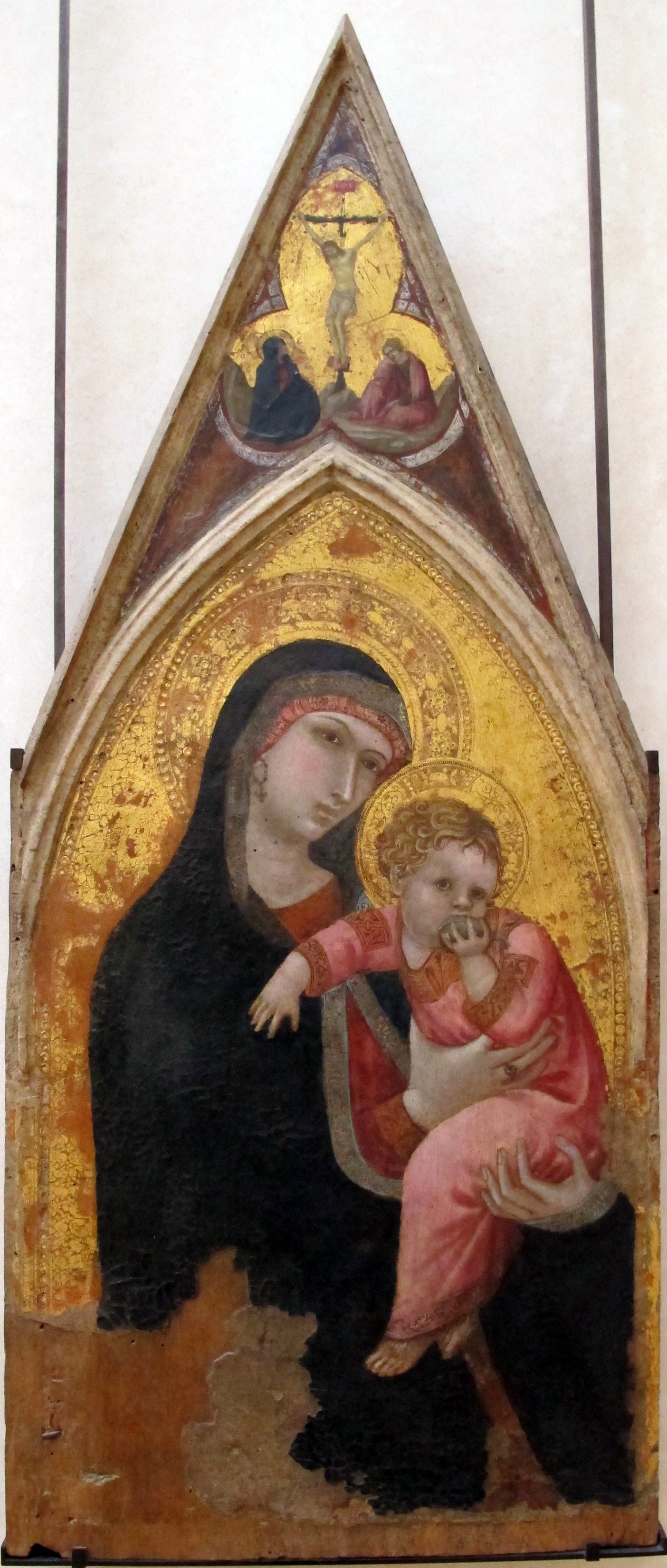 La Vierge et l'Enfant - Ambrogio Lorenzetti