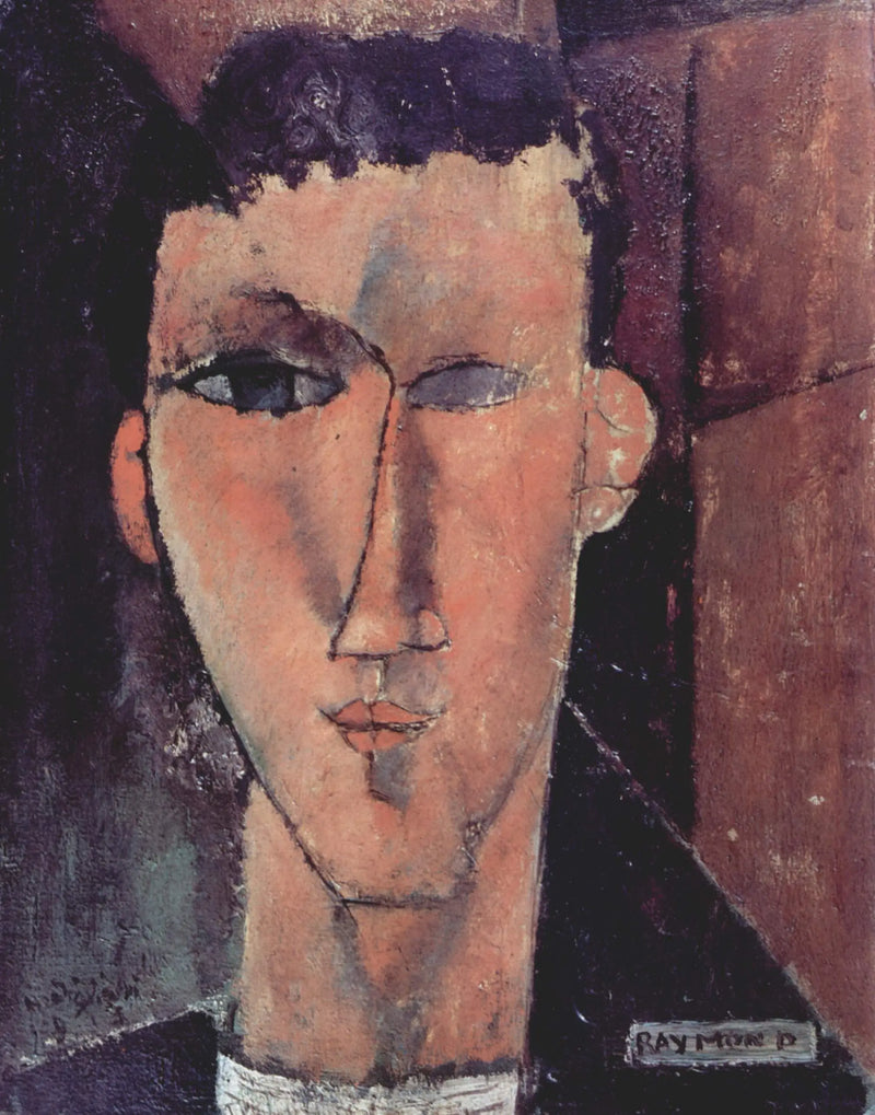 Portræt af Raymond - Amedeo Modigliani