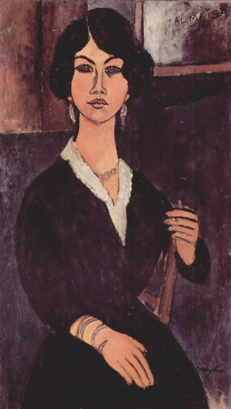 Almaiisa siddende - Amedeo Modigliani