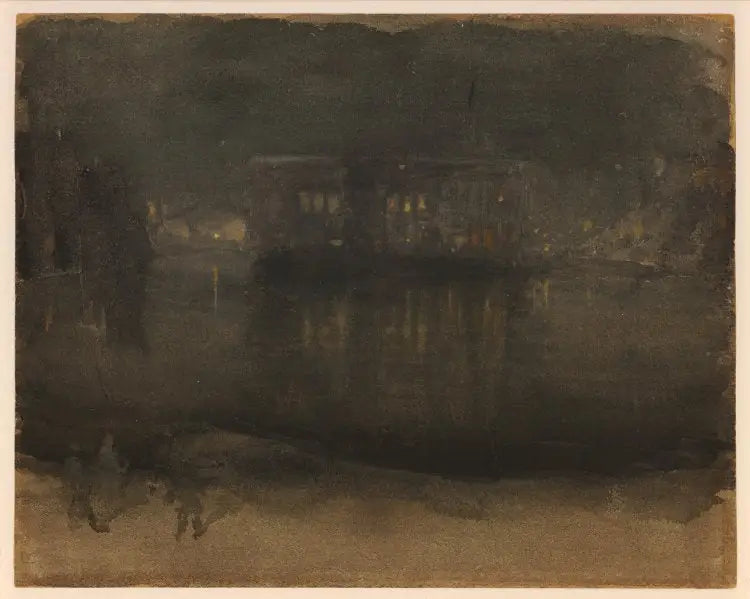 Amsterdam Nocturne - James Abbott McNeill Whistler