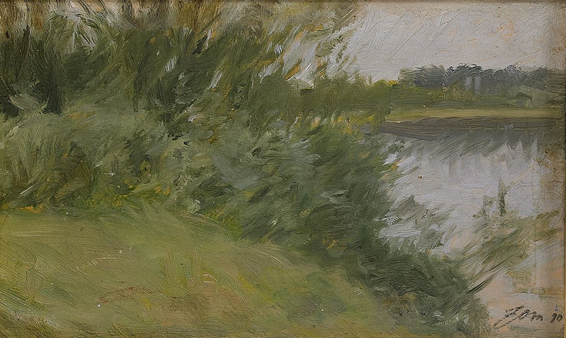 Île à Saxviken - Anders Zorn