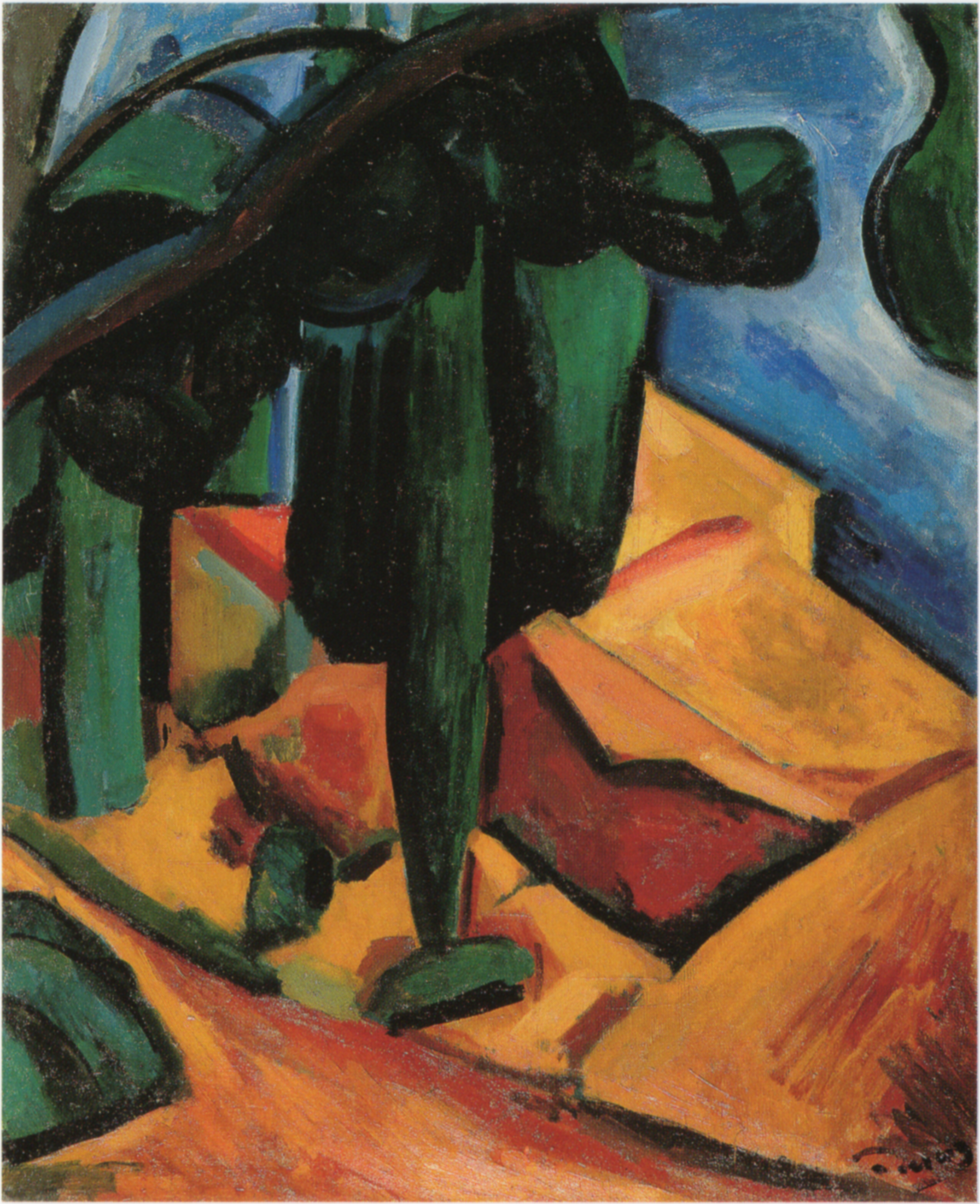 Paysage de Martigues - André Derain