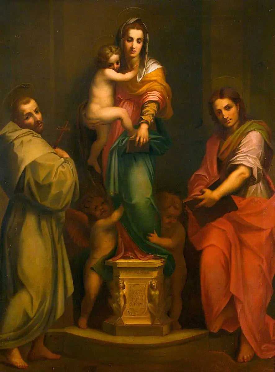 La Madone des Harpies - Andrea del Sarto - Alpha Reproduction