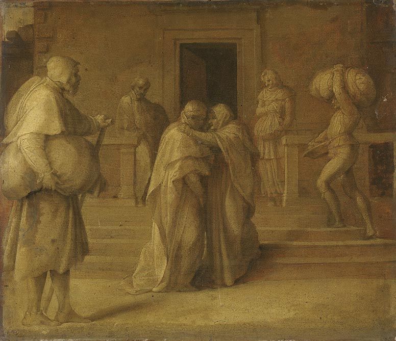 La visite - Andrea del Sarto