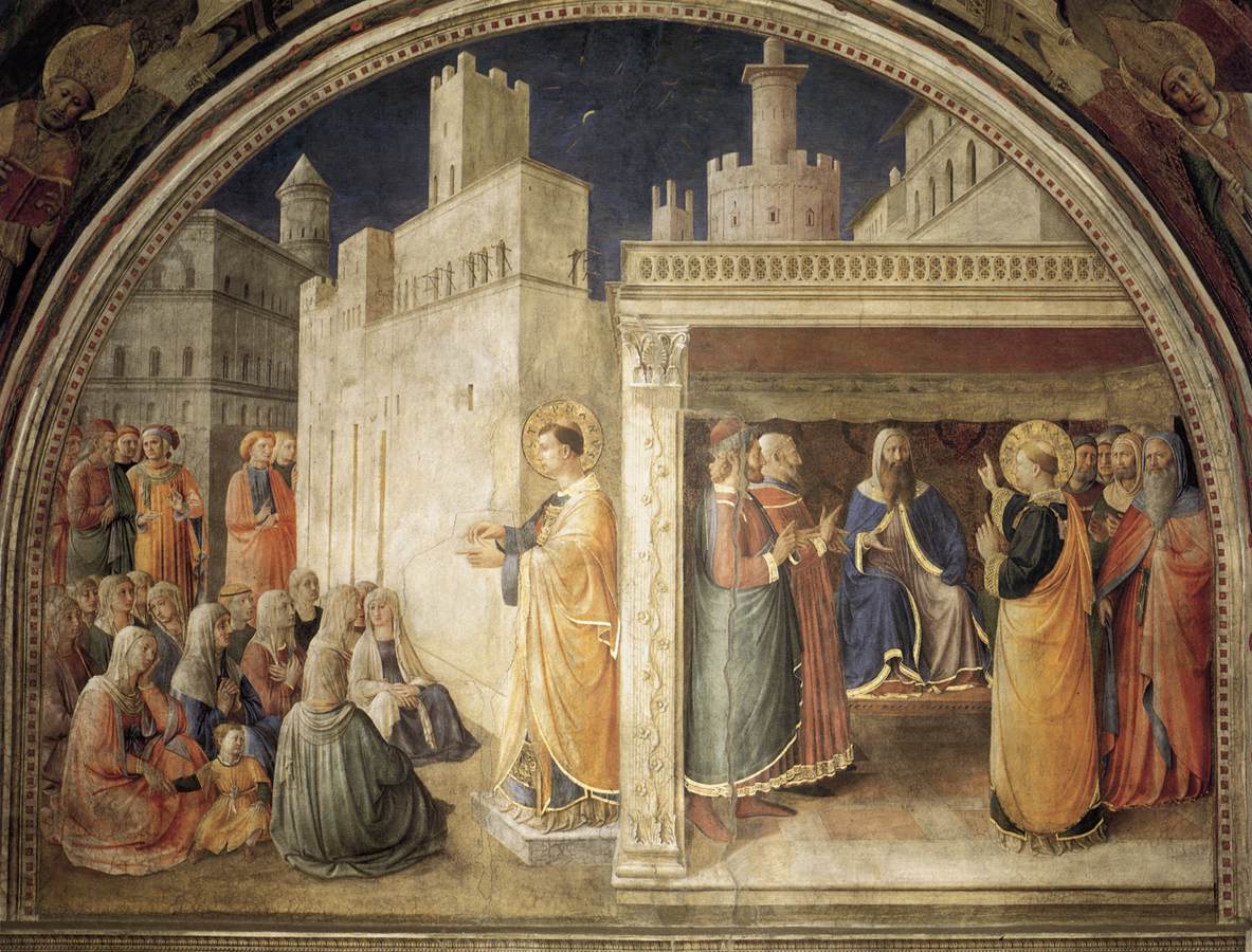 Lunette du mur nord - Fra Angelico