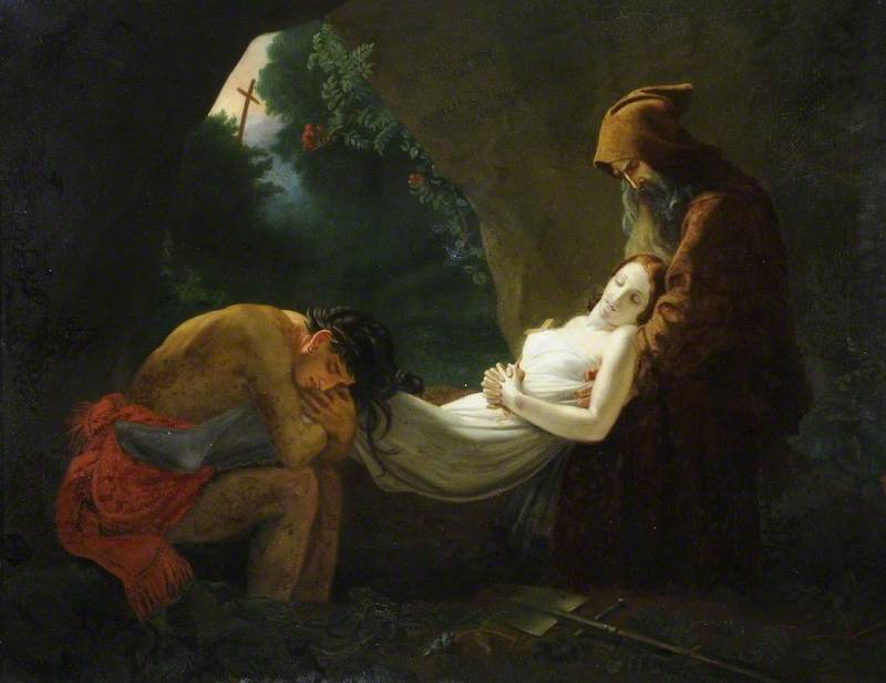 La mise au tombeau d'Atala - Anne-Louis Girodet