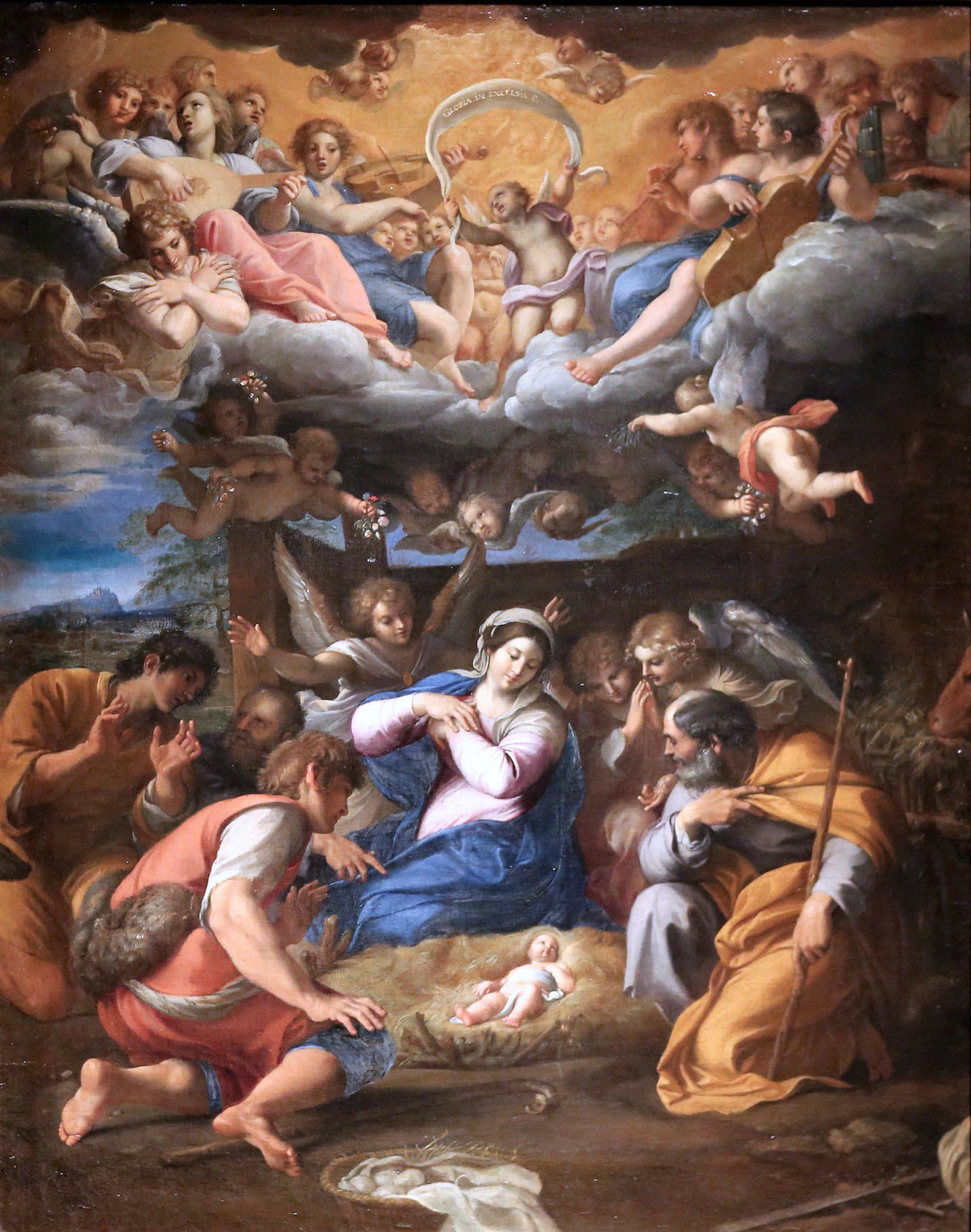 L’Adoration des bergers - Annibale Carracci - Alpha Reproduction