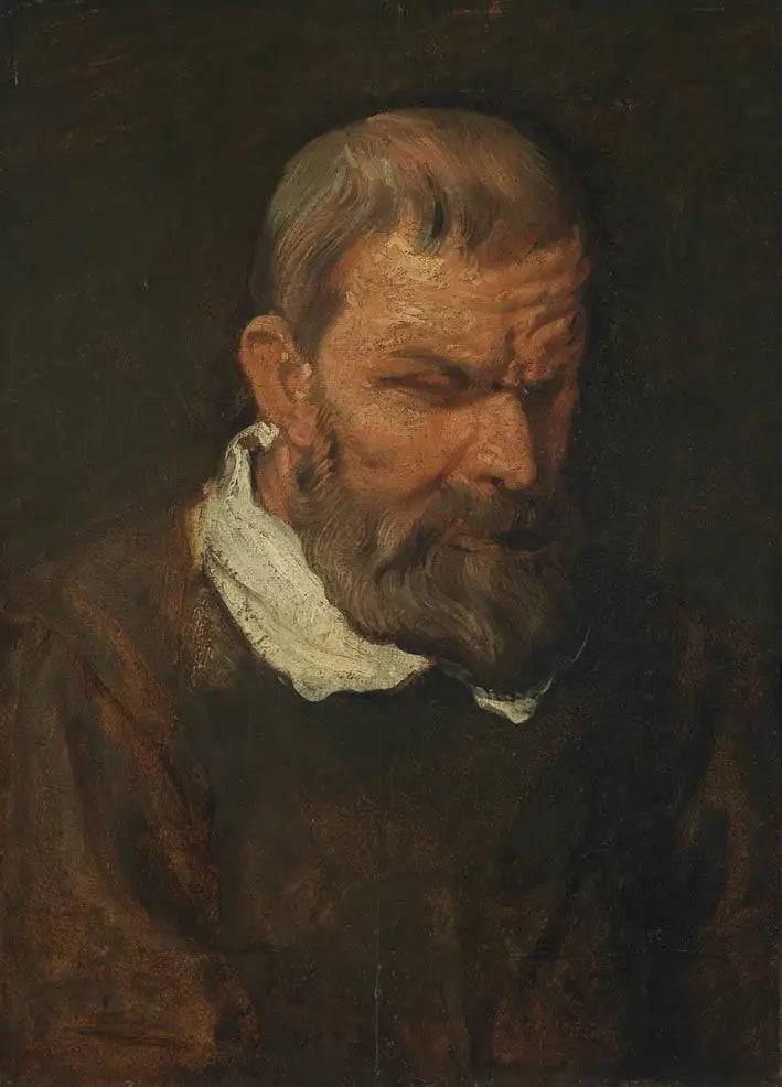 Tête d’étude d’un apôtre - Antoine van Dyck - Alpha Reproduction