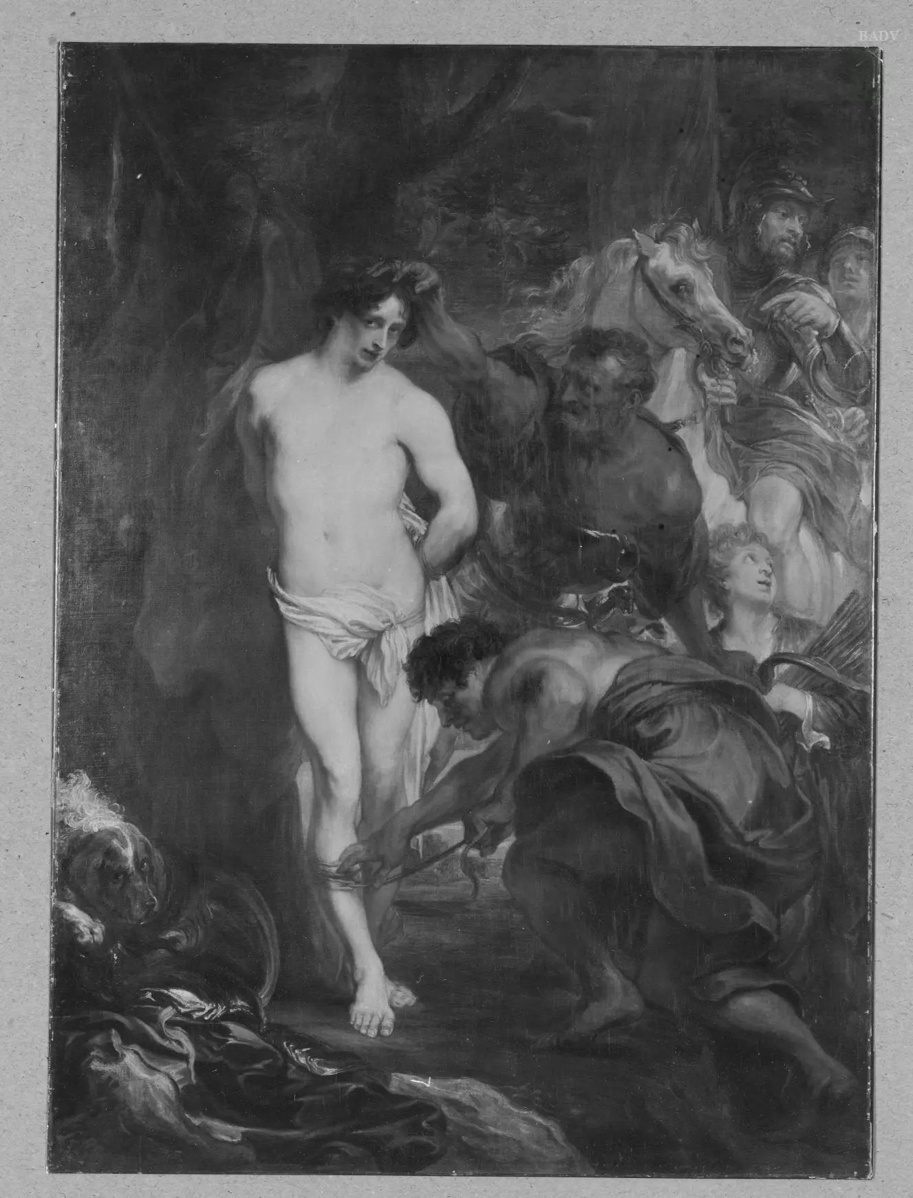 Les Apprêts du martyre de saint Sébastien - Antoine van Dyck - Alpha Reproduction