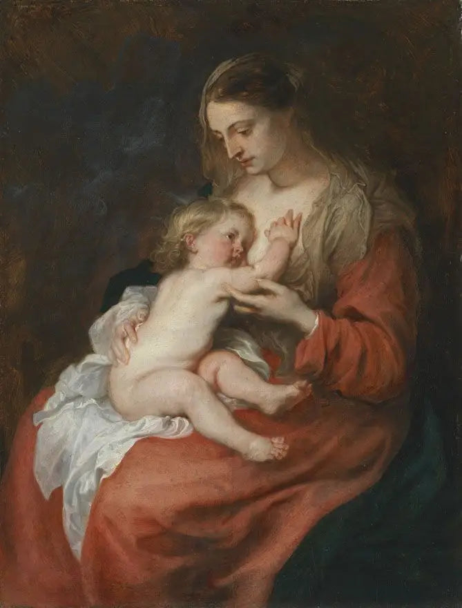 Vierge à l’Enfant - Antoine van Dyck - Alpha Reproduction