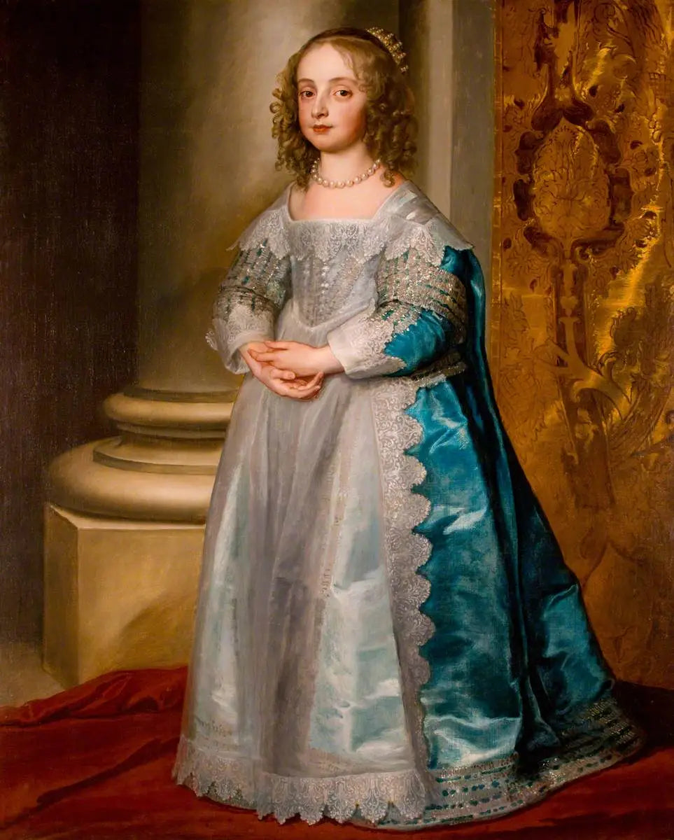 Portrait de Marie Stuart I princesse royale et princesse d’Orange (1631-1660) - Antoine van Dyck - Alpha Reproduction