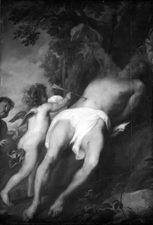 Saint Sébastien soigné par deux anges - Antoine van Dyck - Alpha Reproduction