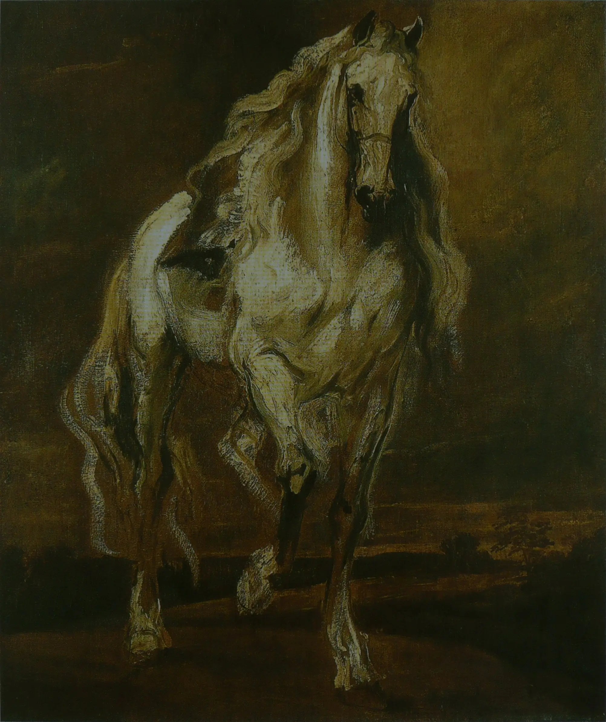 Étude d’un cheval - Antoine van Dyck - Alpha Reproduction