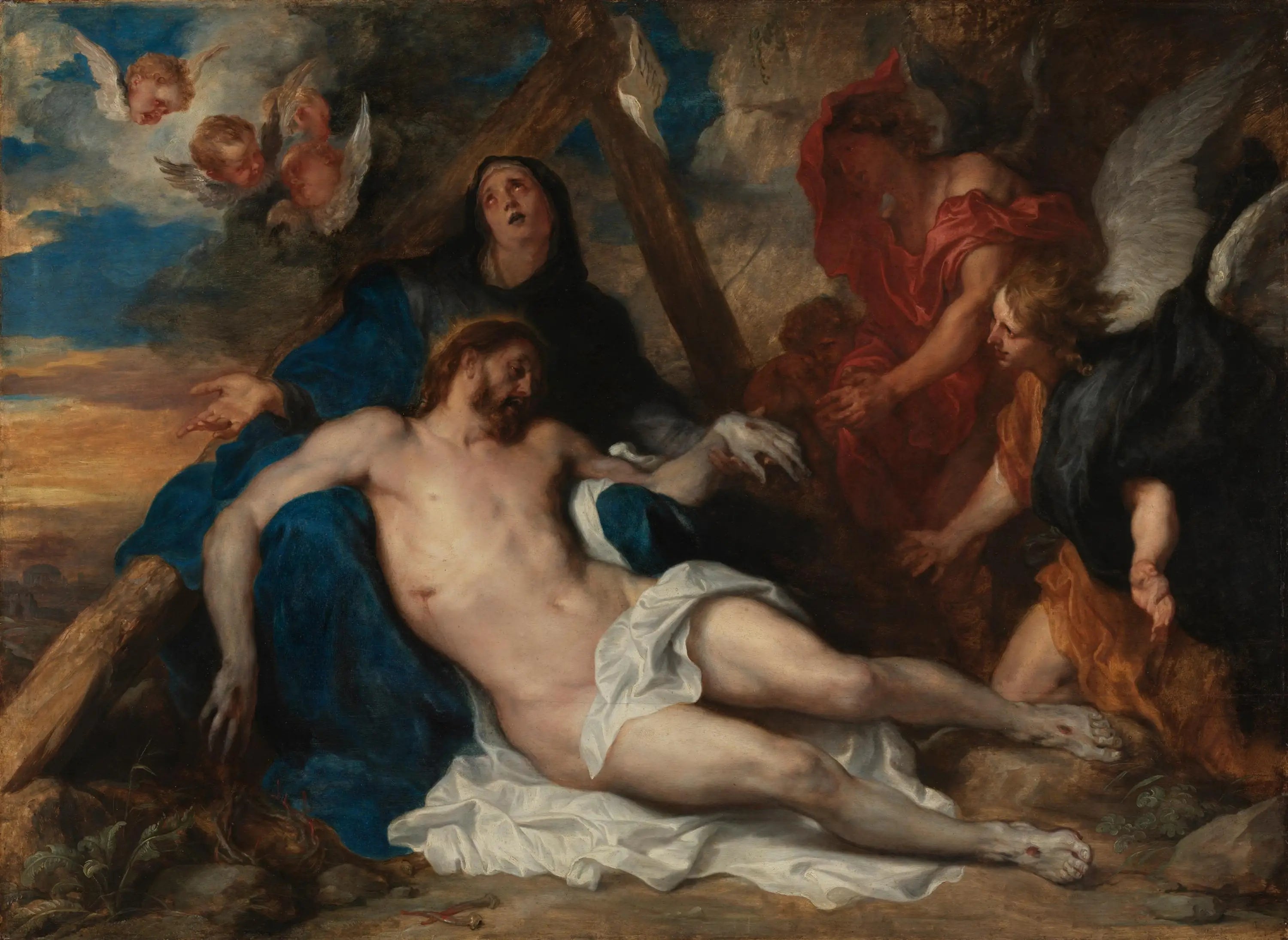 La Déposition. - Antoine van Dyck - Alpha Reproduction