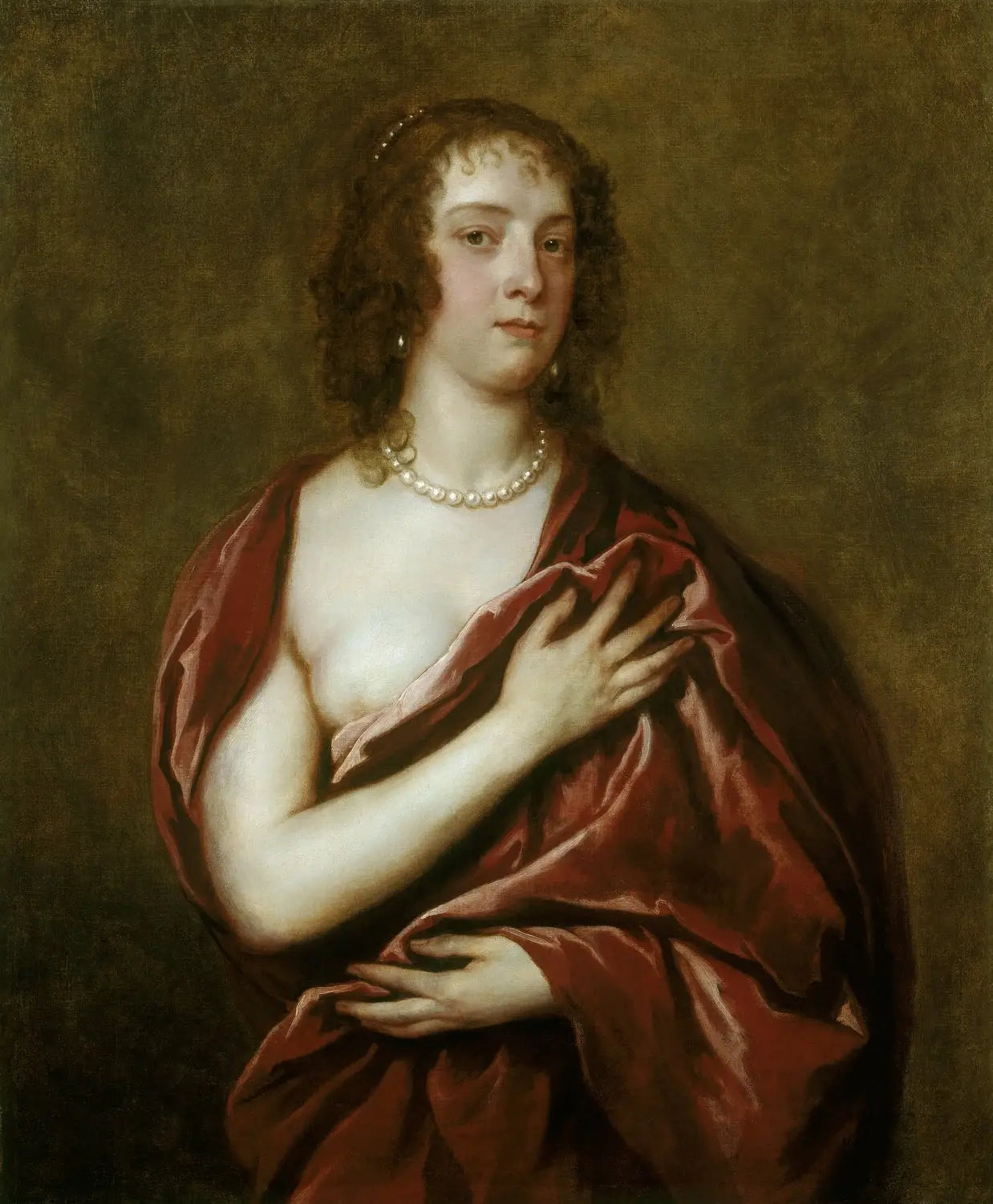 Margaret Lemon (fl.1635-1640) - Antoine van Dyck - Alpha Reproduction