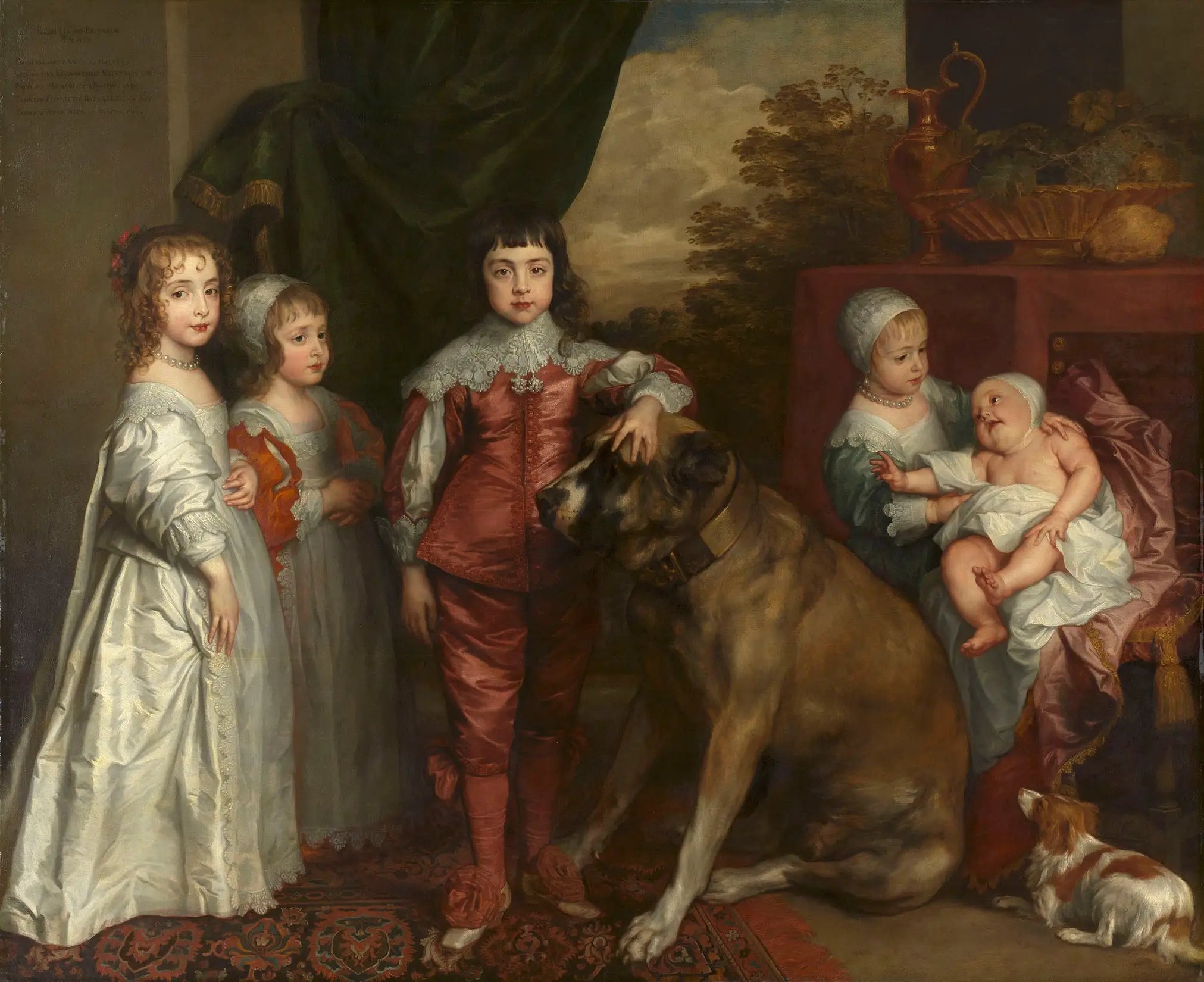 Les Cinq Enfants de Charles Ier - Antoine van Dyck - Alpha Reproduction