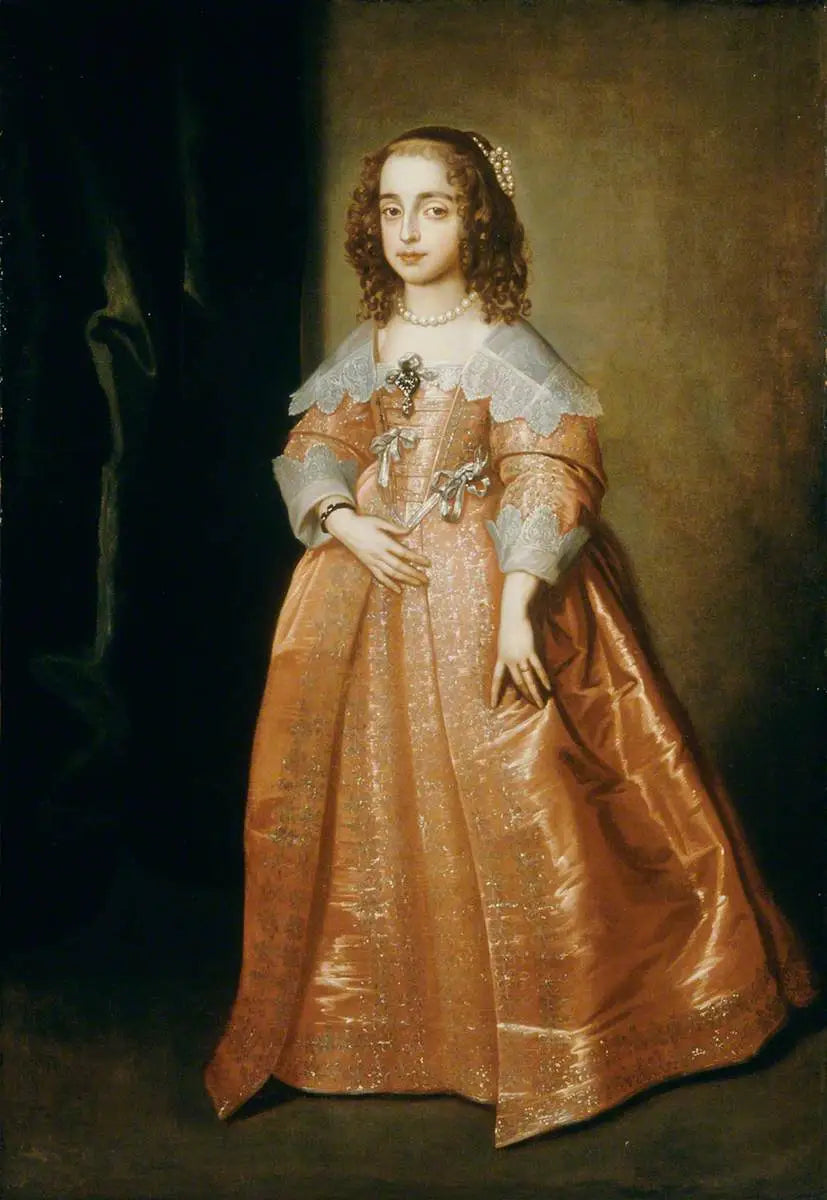 Marie princesse d’Orange (1631-1660) fille de Charles Ier - Antoine van Dyck - Alpha Reproduction