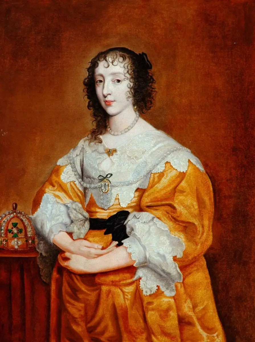 La reine Henriette Marie - Antoine van Dyck - Alpha Reproduction
