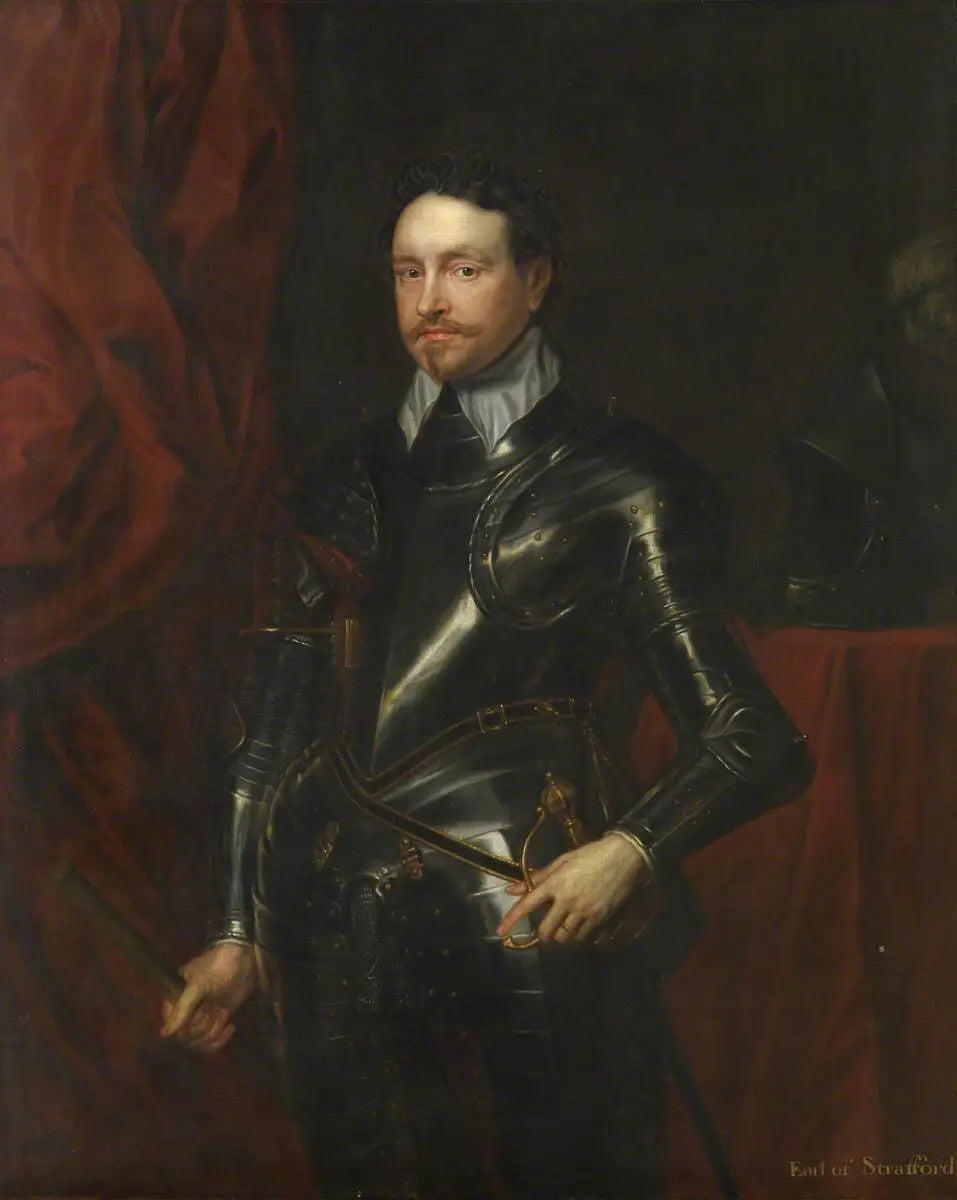 Thomas Wentworth (1593–1641) comte de Strafford - Antoine van Dyck - Alpha Reproduction