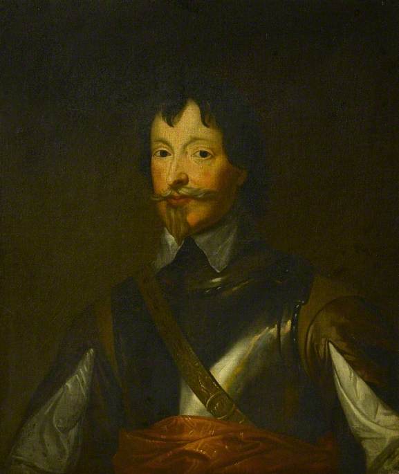 Portrait d'un gentilhomme portant une cuirasse - Antoine van Dyck