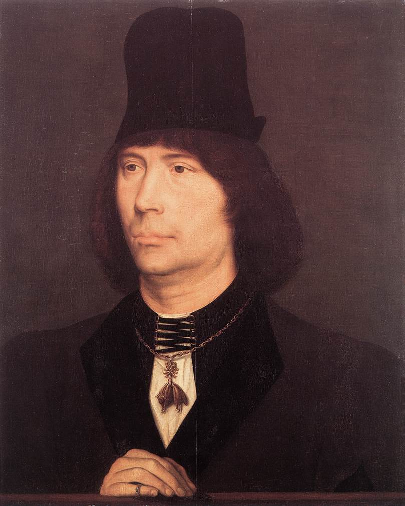 Portræt af Antoine, store bastard af Bourgogne - Hans Memling