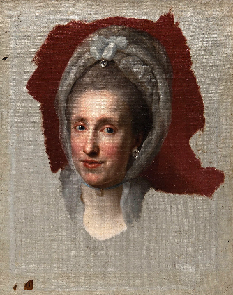 Portræt af Marie-Louise af Spanien (1745-1792) - Anton Raphael Mengs