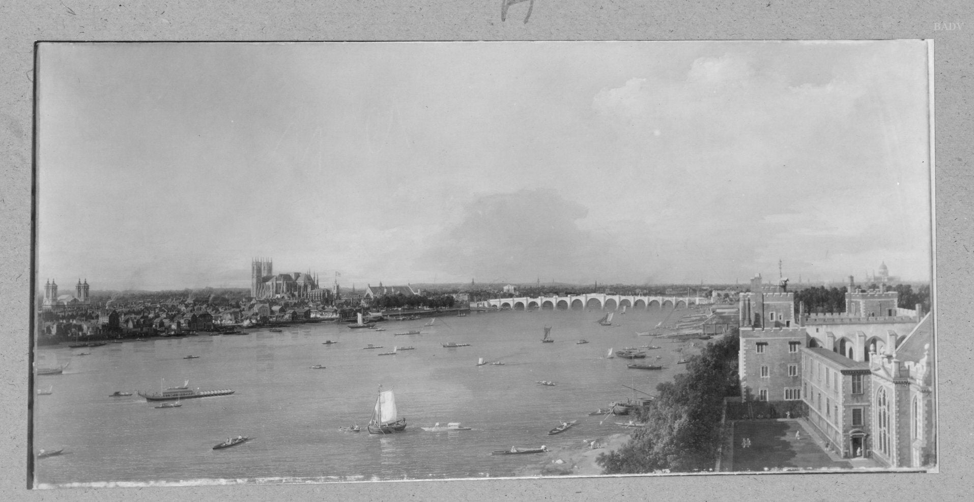 vue de Londres - Canaletto