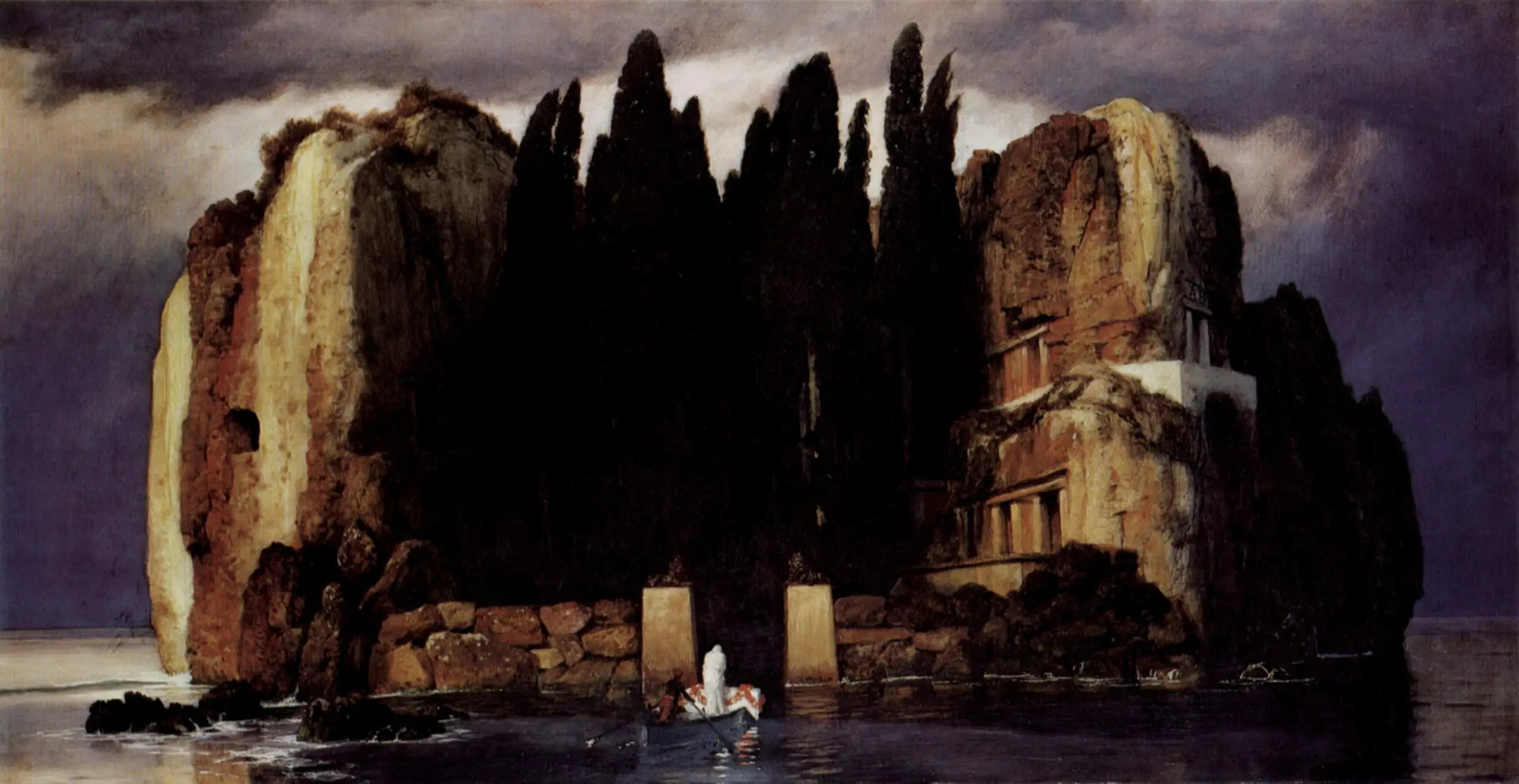 L’Île des morts - Arnold Böcklin - Alpha Reproduction