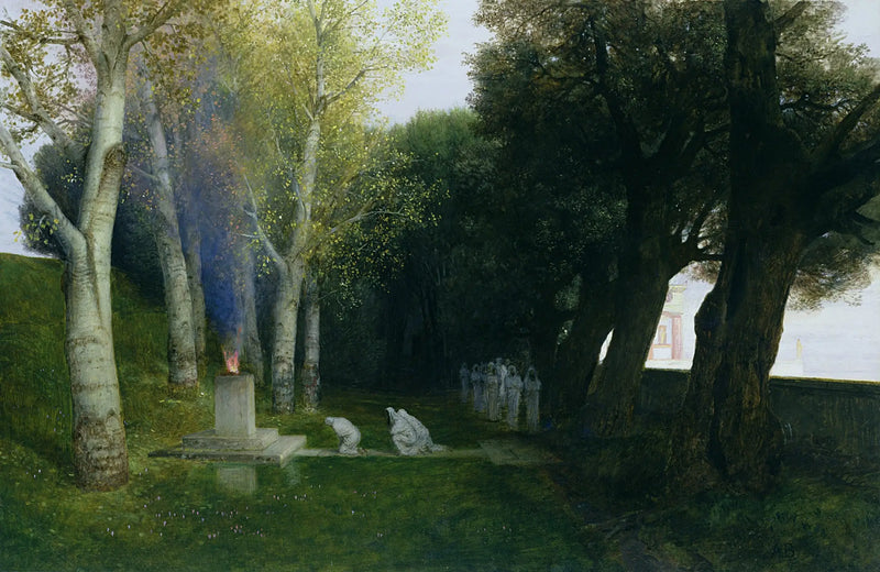 Bosquet sacré (II) - Arnold Bøcklin