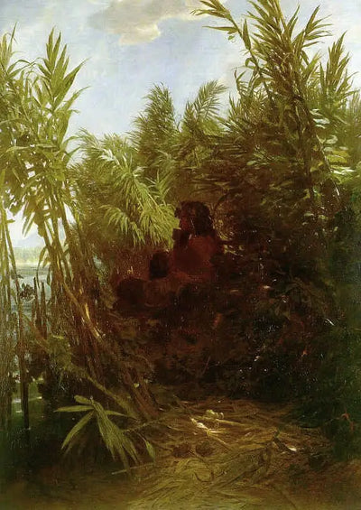Pan dans le roseau - Arnold Böcklin - Alpha Reproduction