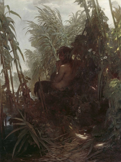 Pan dans le roseau - Arnold Böcklin - Alpha Reproduction
