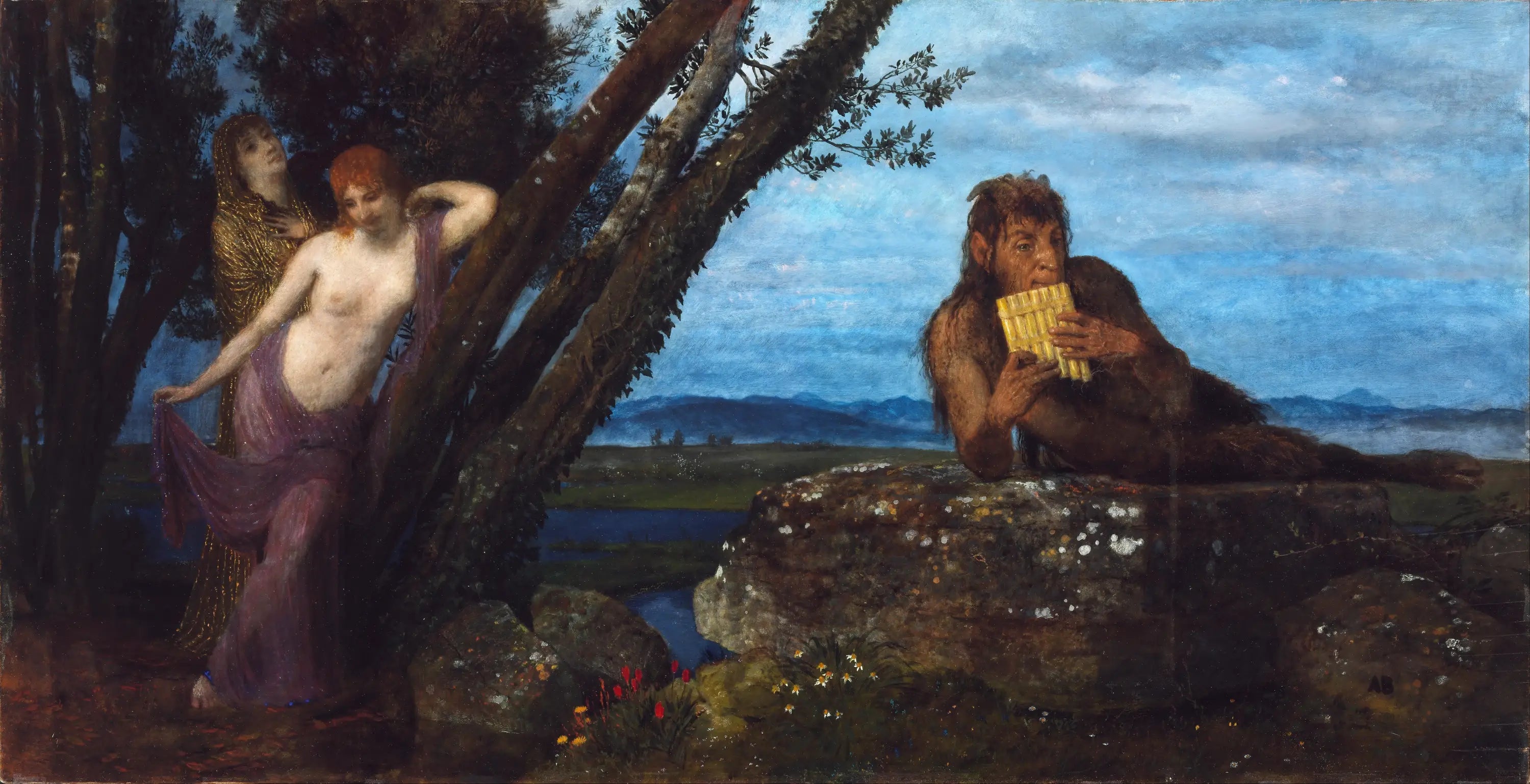 Soirée de printemps - Arnold Böcklin - Alpha Reproduction