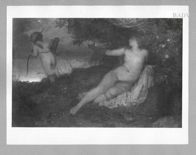 Vénus renvoie l'Amour - Arnold Böcklin