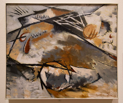 Des chiens qui se poursuivent - Arthur Dove