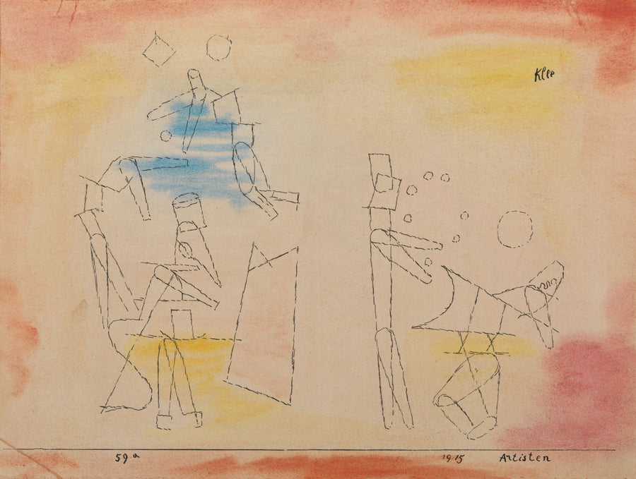Acrobates - Paul Klee