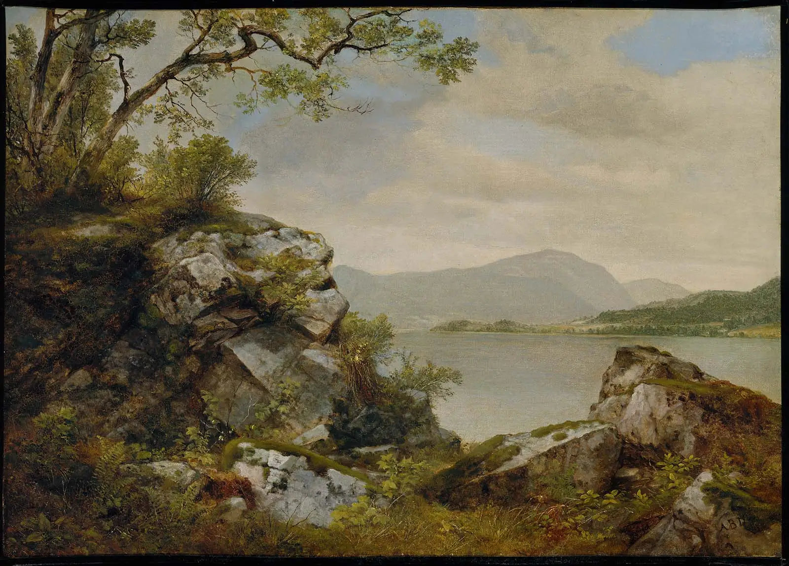 Lac George New York - Asher Brown Durand - Alpha Reproduction