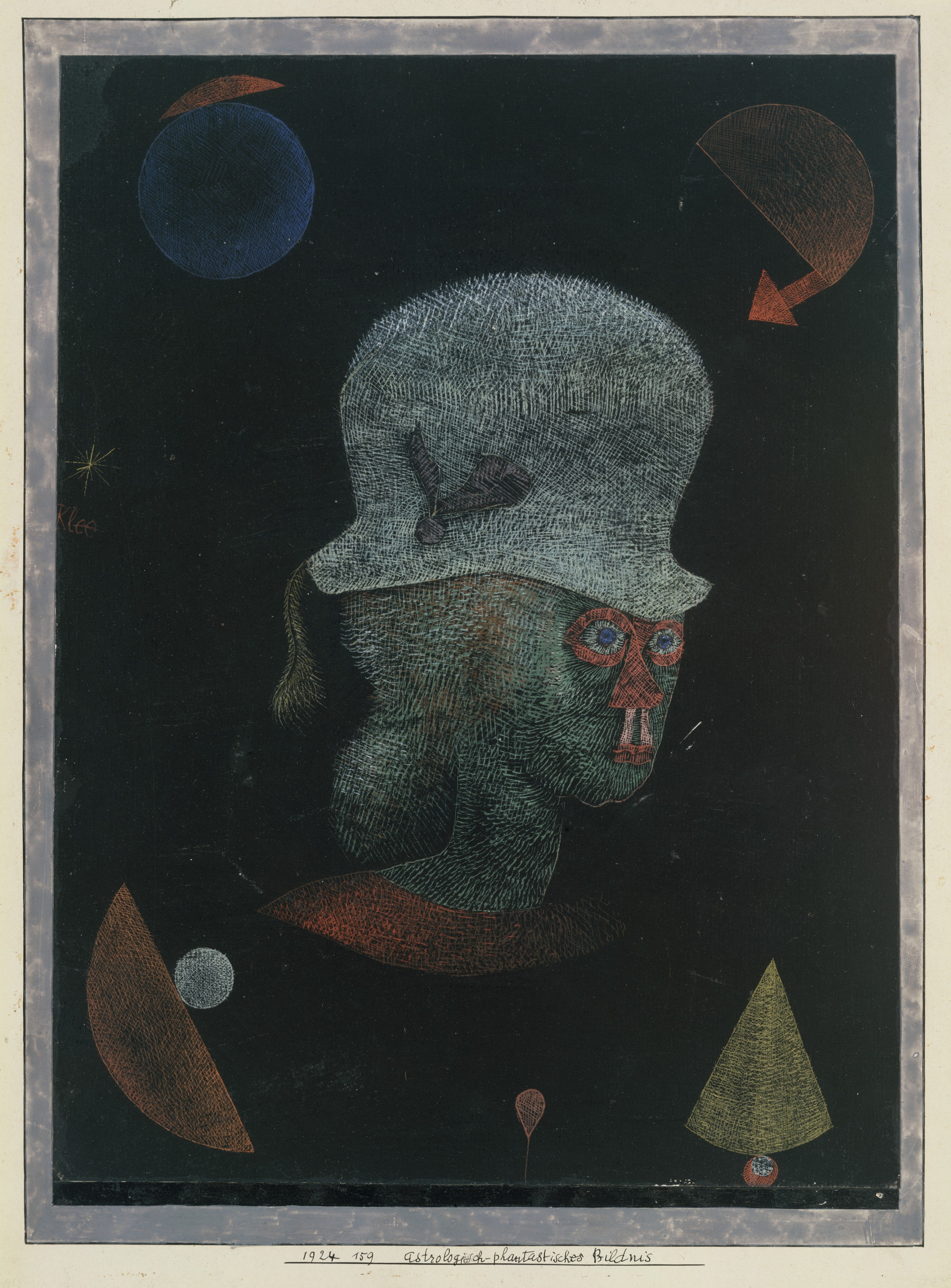 Fantastisk astrologisk portræt - Paul Klee