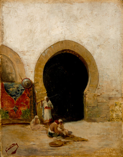 À la porte du sérail - Mariano Fortuny Marsal