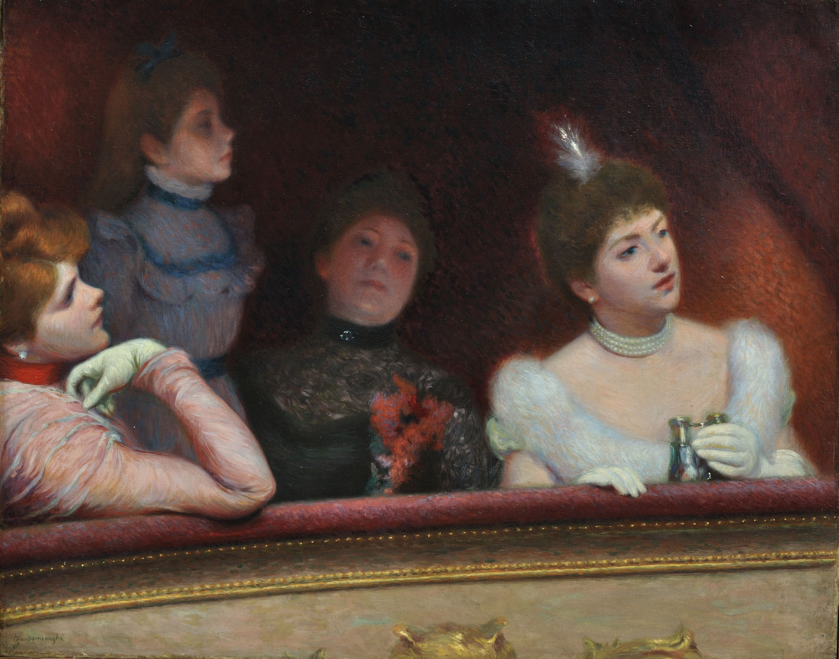 På teateret - Federico Zandomeneghi